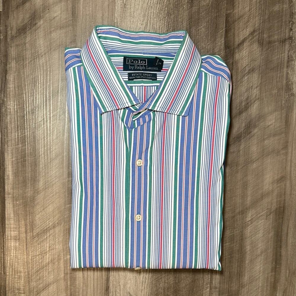 Polo by Ralph Lauren Estate Sport Two-Ply Long Sleeve Button Down - 2XL